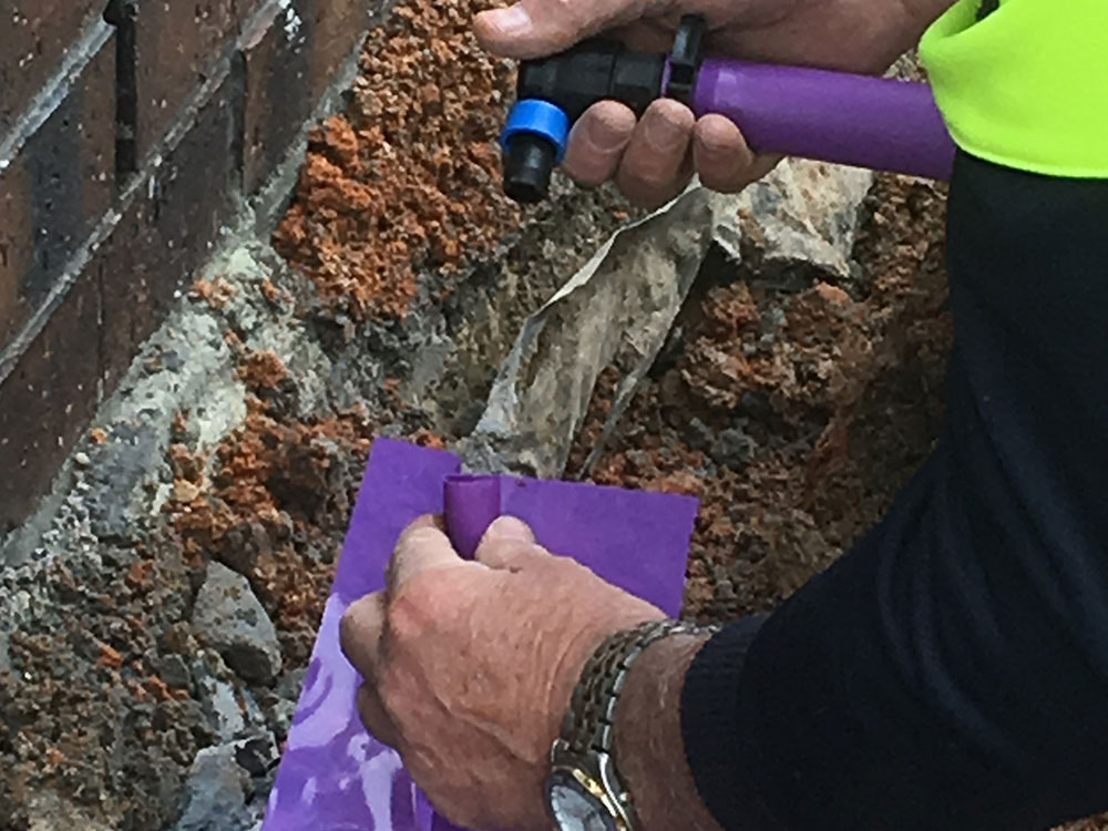 Reticulated Termite Barrier